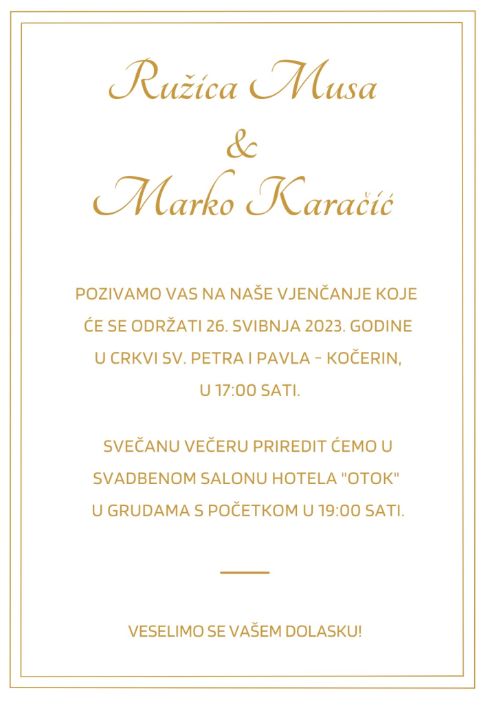 Ružica & Marko